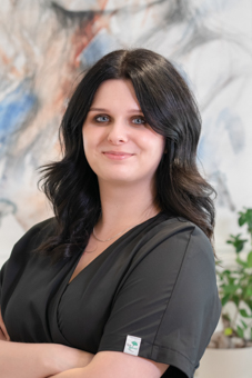 Kosmetolog w Salonie Kosmetyki Profesjonalnej „Evita” Karolina